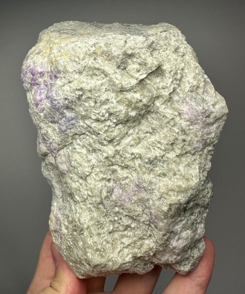 942 Gr. Fluorescent Phosphorescent Tenebrescent Hackmanite, Unknown On Matrix