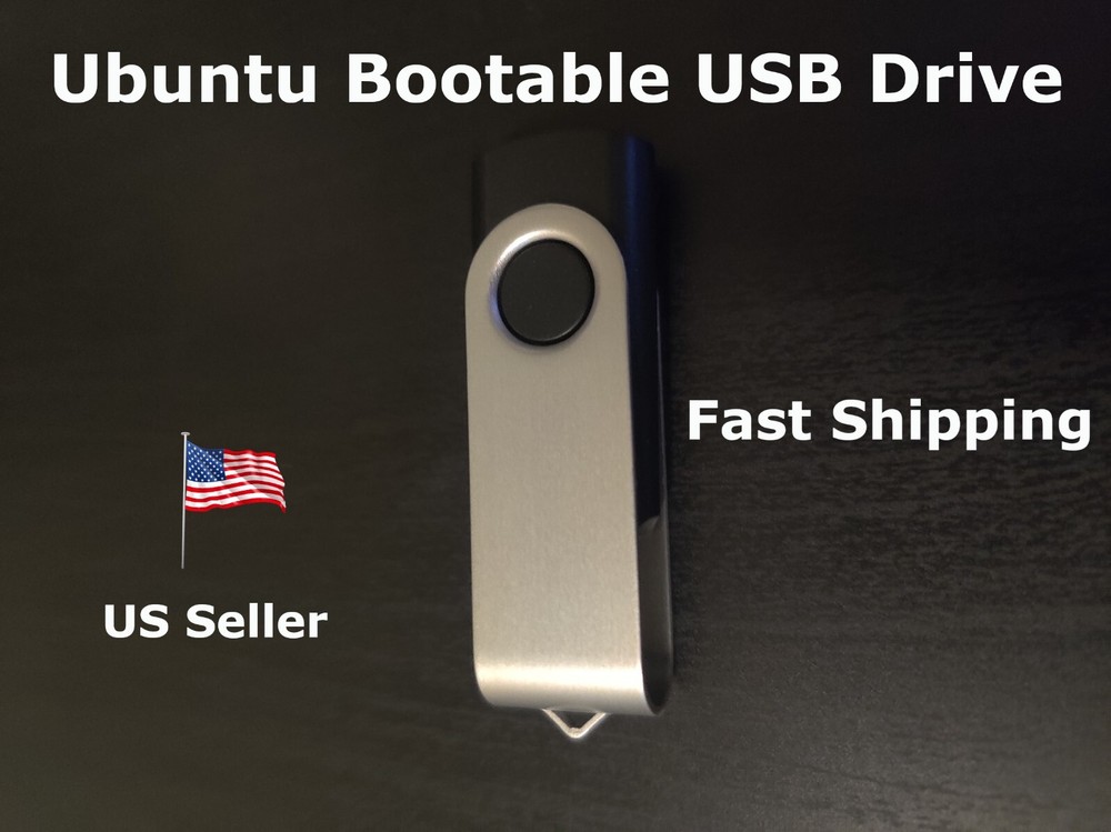 Ubuntu Latest LTS 64-bit BOOTABLE/LIVE USB