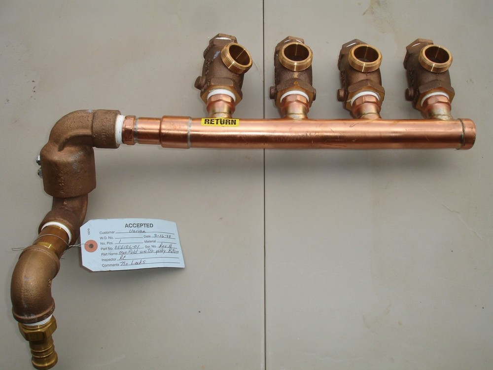 Varian Gantry Multiport Water Manifold