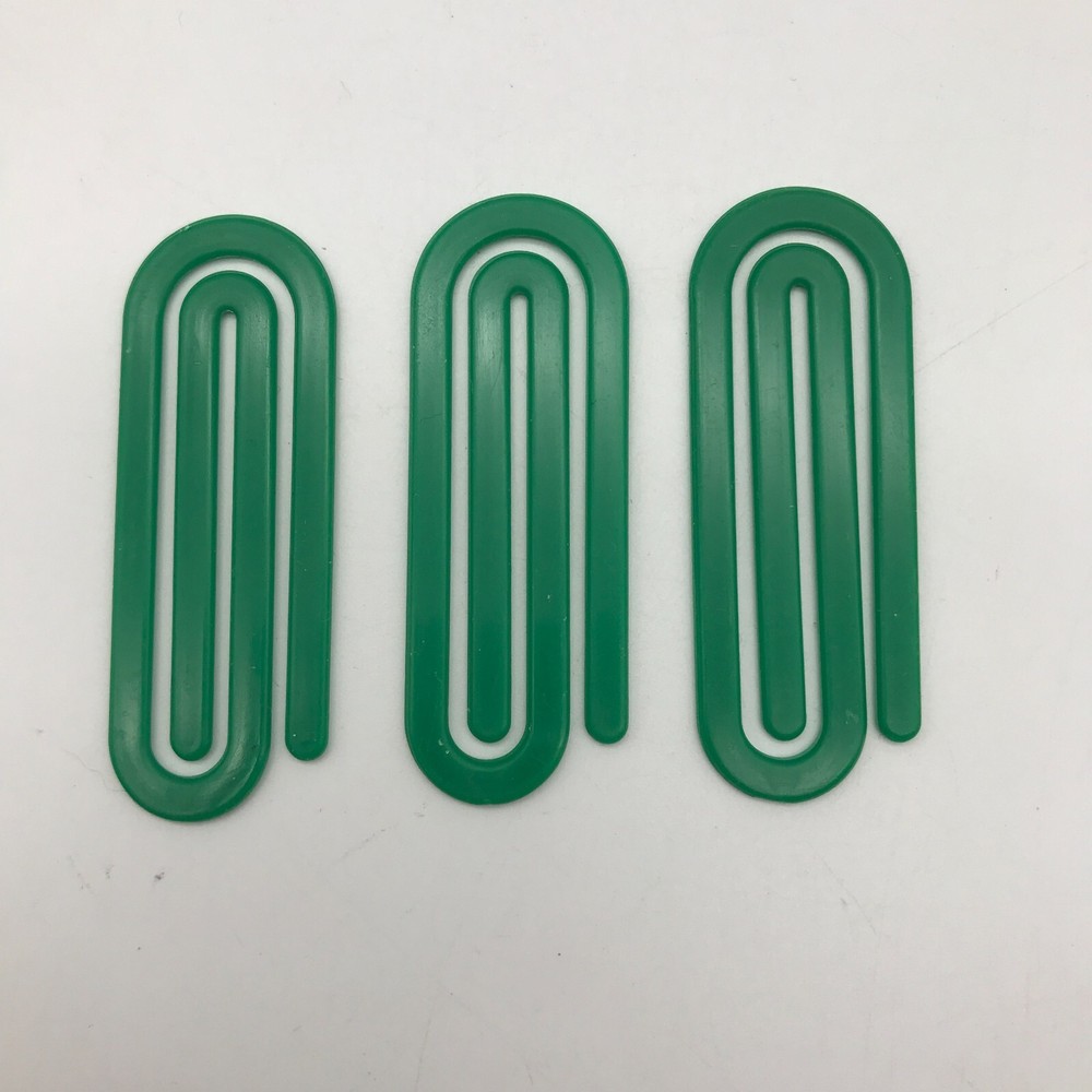 Oversized Plastic Paper Clips 16-pack