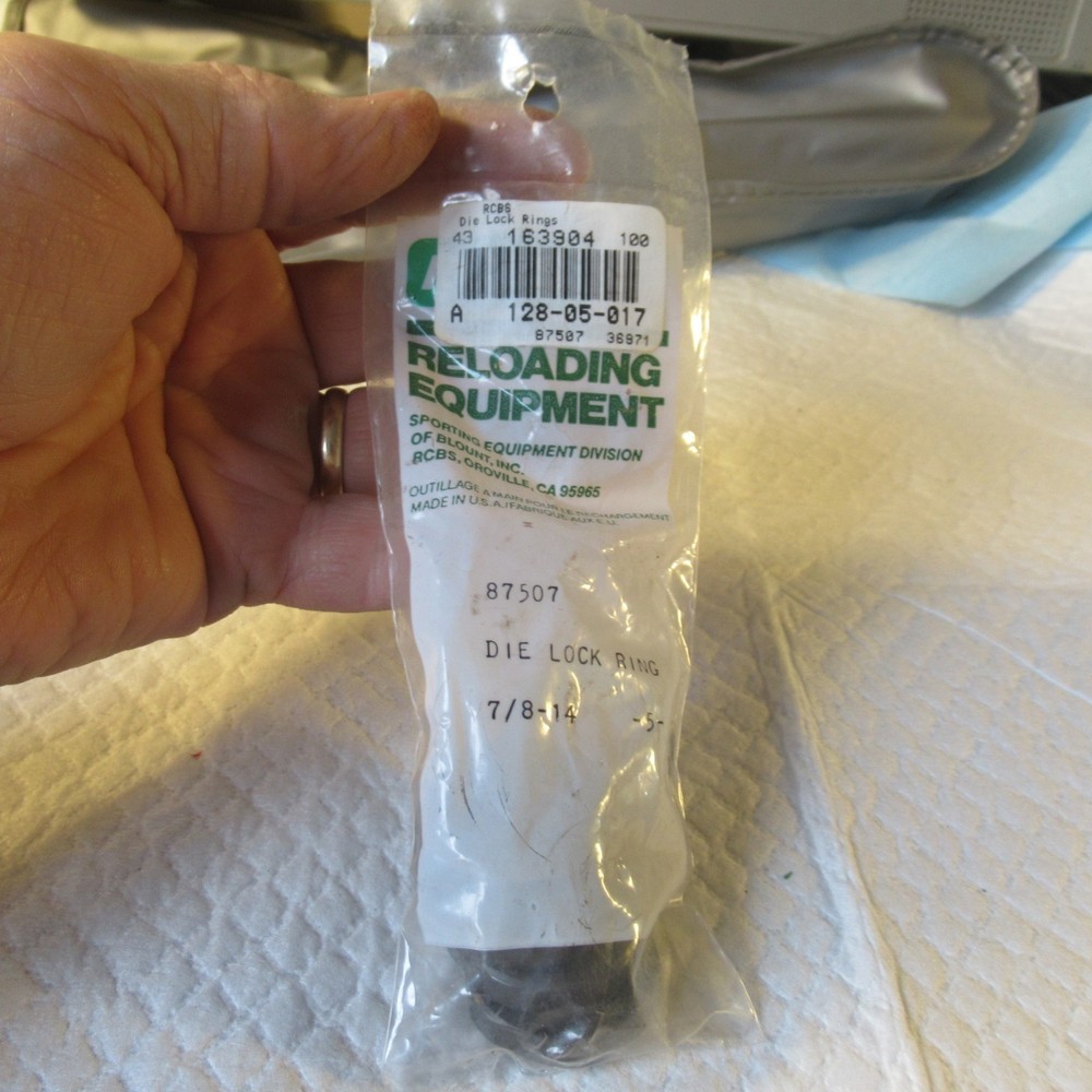 RCBS DIE LOCK RINGS (5) 87507