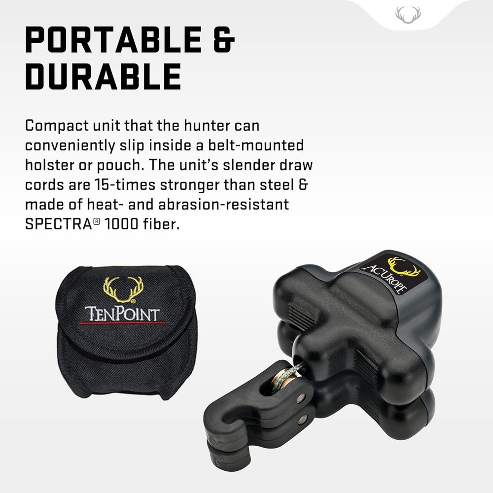 ACUrope - Portable, Retractable Crossbow Cocking Device - Not Compatible with...