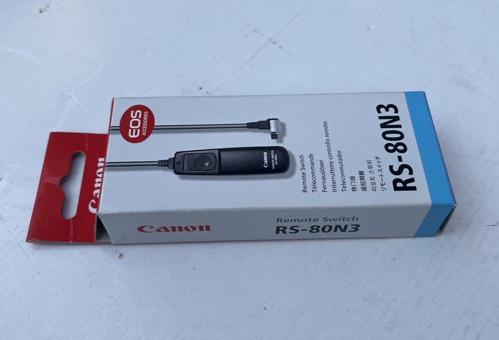 Genuine Canon Remote Switch RS-80N3 new