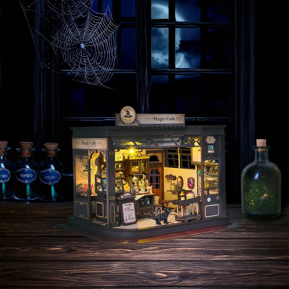 Magic Cafe House 3D Puzzle Kit