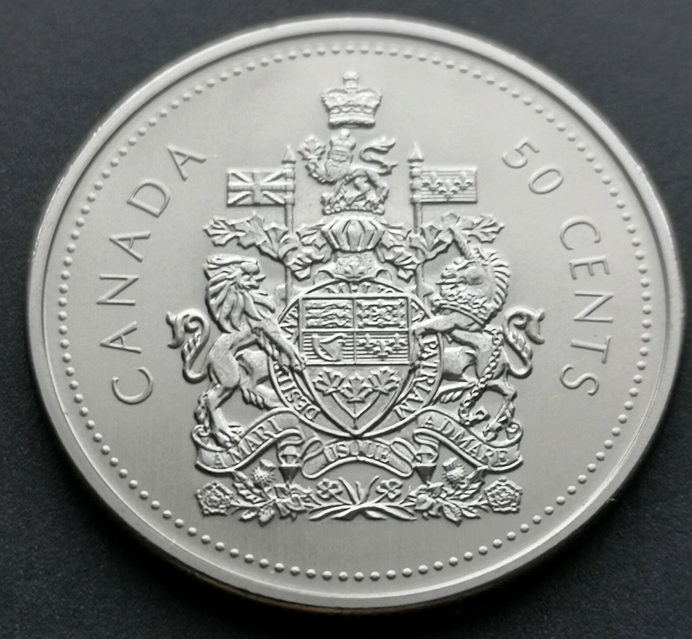 *** CANADA 50 CENTS 2002 P *** SPECIMEN *** BETTER DATE ***