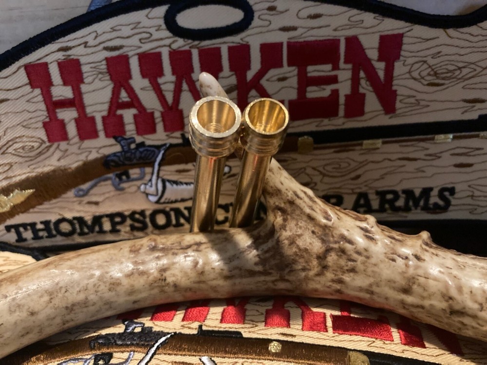 🦅 Muzzleloader Solid Brass Jags 58, 54, 50, 45, 40 or 32 Calibers 10-32 Threads