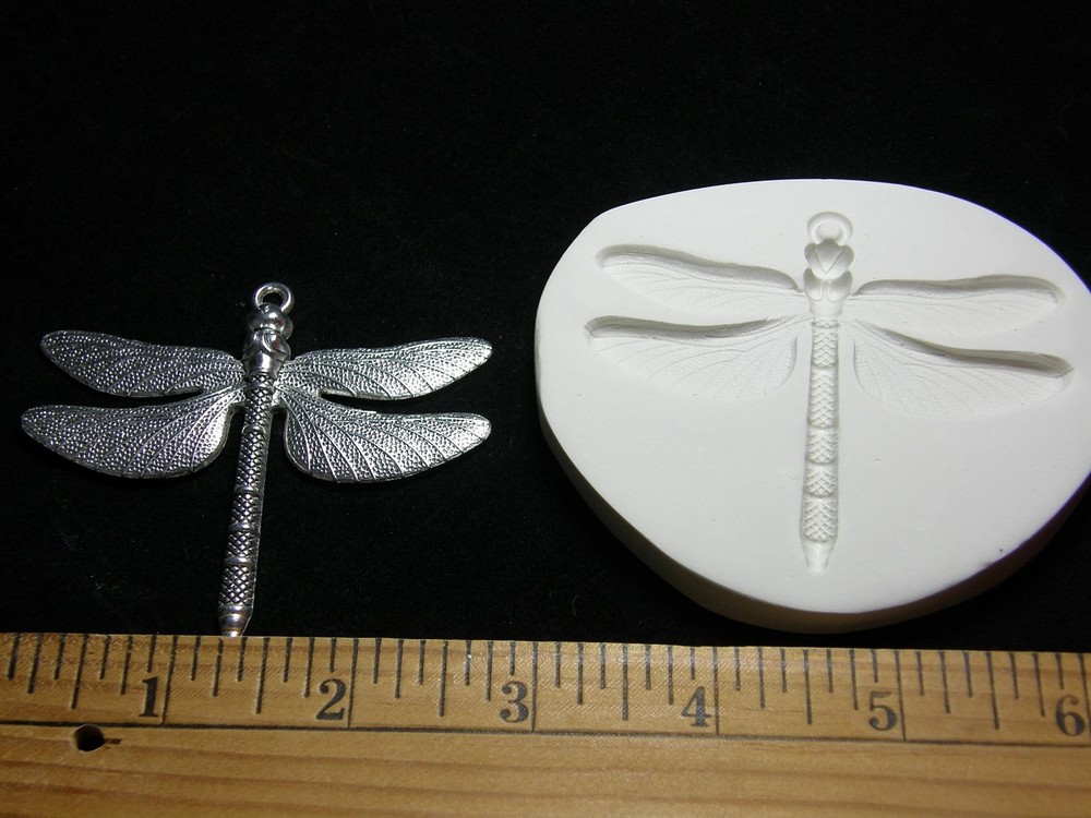 Dragonfly (LG) Polymer Clay Mold (#MD1273)