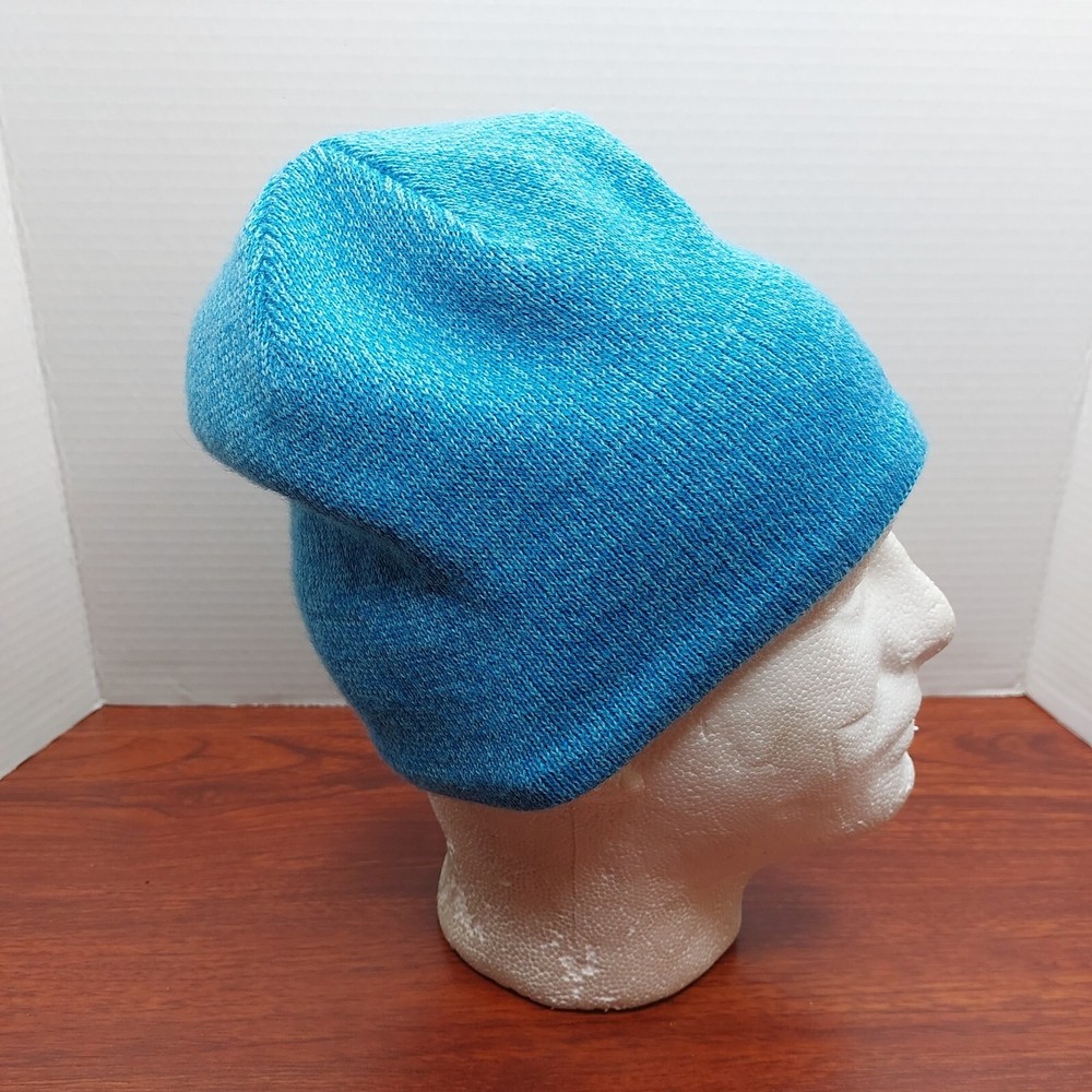 The North Face Blue Beanie Hat Cap