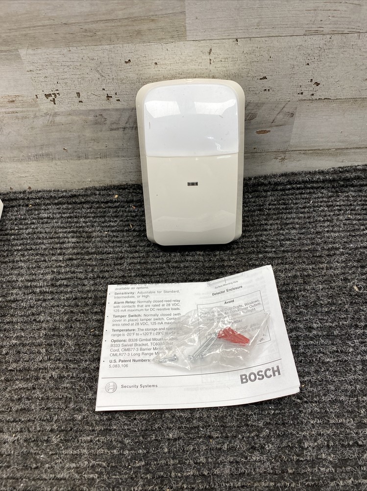 New Bosch DS306E Motion Detector