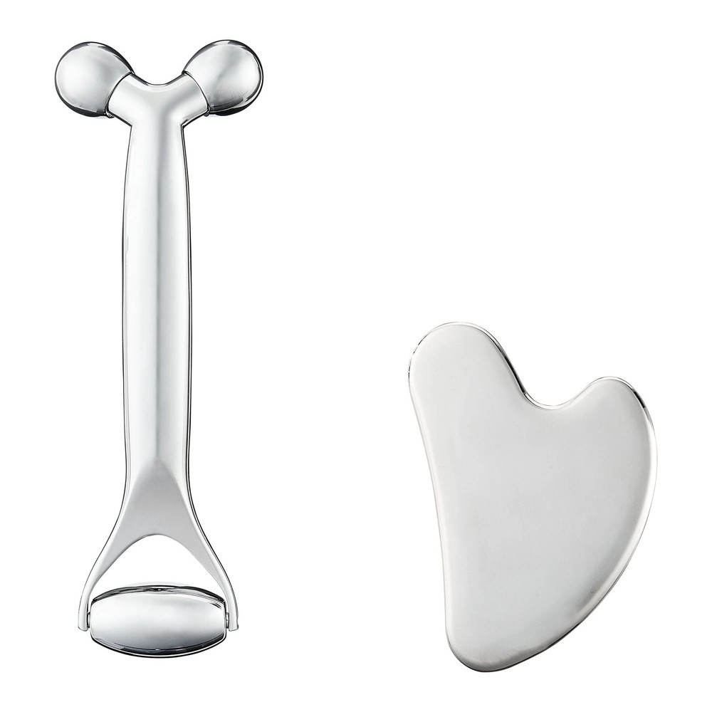 Equate Gua Sha and Face Roller, 2 Piece