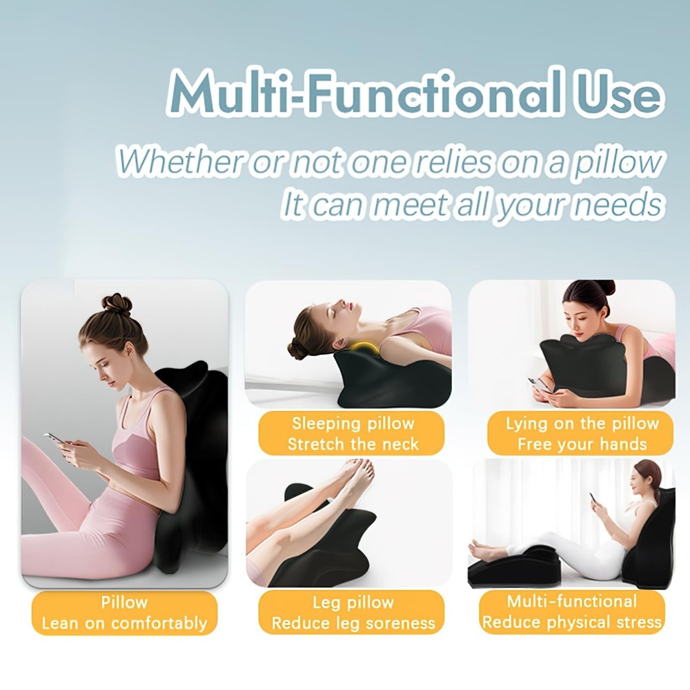 Multifunctional Pillow, Featuring Breathable Memory Foam Waist Support, Large...