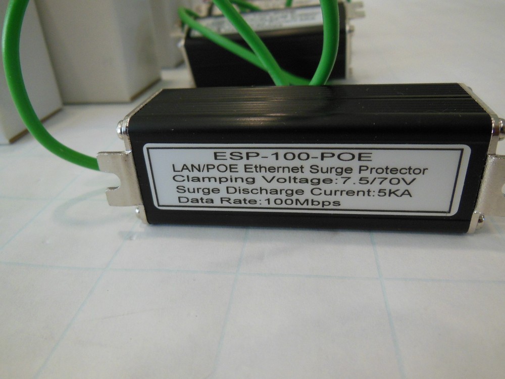 POE Network Surge Protector 100Mbs