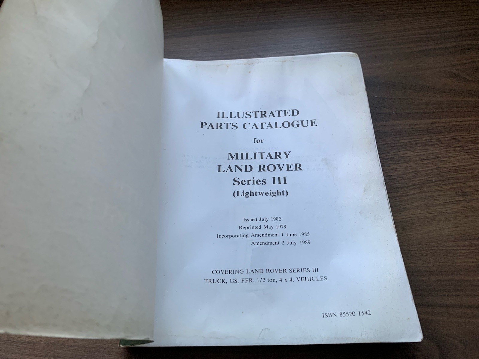 Land Rover- LIGHTWEIGHT / Air Portable Models- Operators Workshop Manual