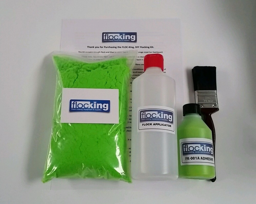 DIY Flocking Kit Bulk Dashboard Flocking Flock Flocked Choose your Colour