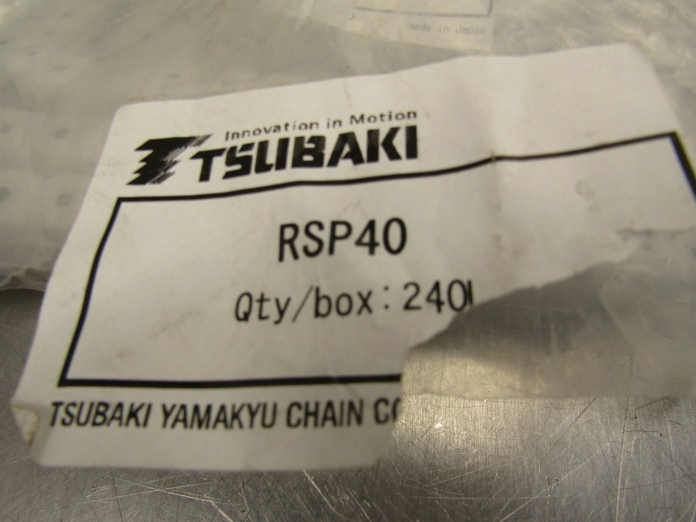 Tsubaki RSP40 Chain 10'