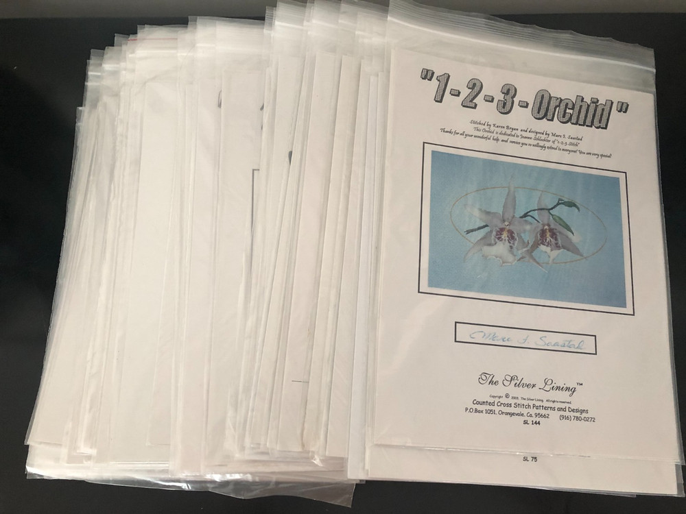 The Silver Lining Cross Stitch Pattern Chart Marc Saastad YOU CHOOSE