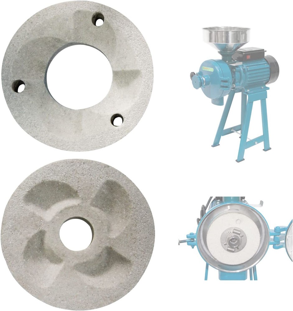 NAIZEA Grinding Sheets Discs 3000W 110V Electric Grain Mill Grinder Machine 2PCS