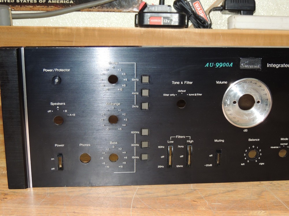 Sansui AU-9900-A Front Panel Assembly 7007482