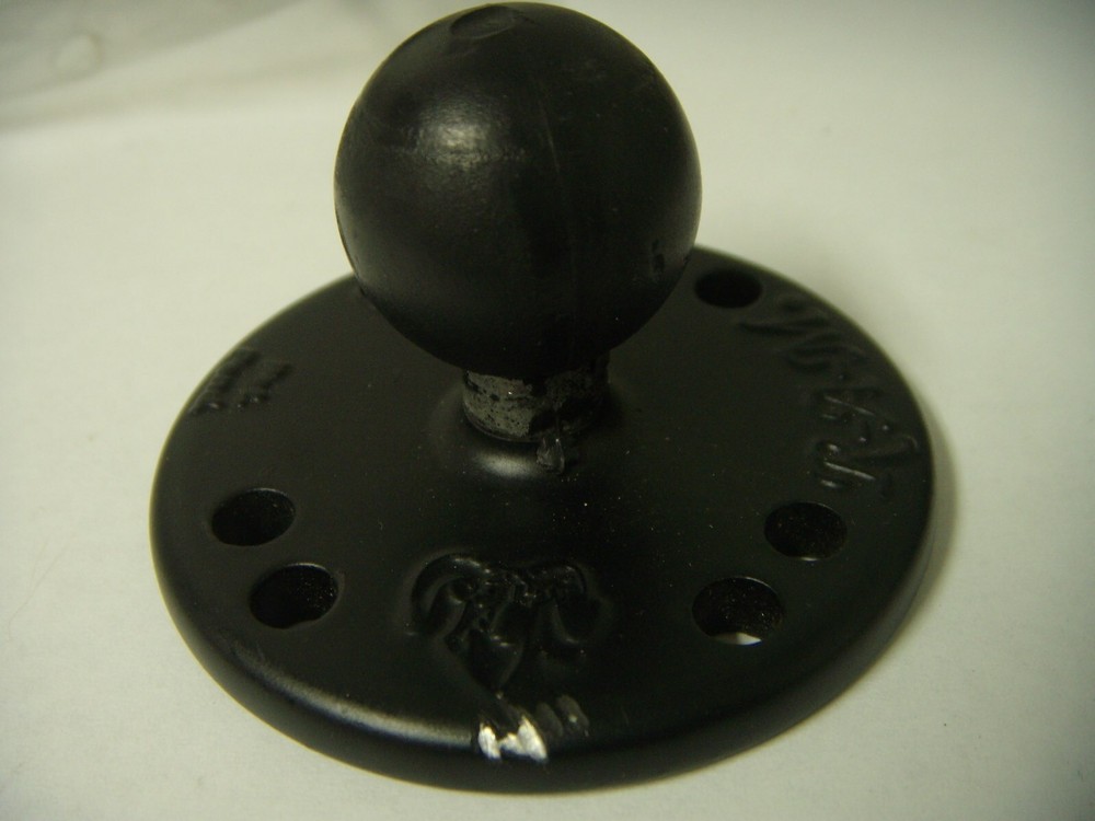 MOTORCYCLE PHONE/TABLET/GPS MOUNT BASE 1" IN BALL