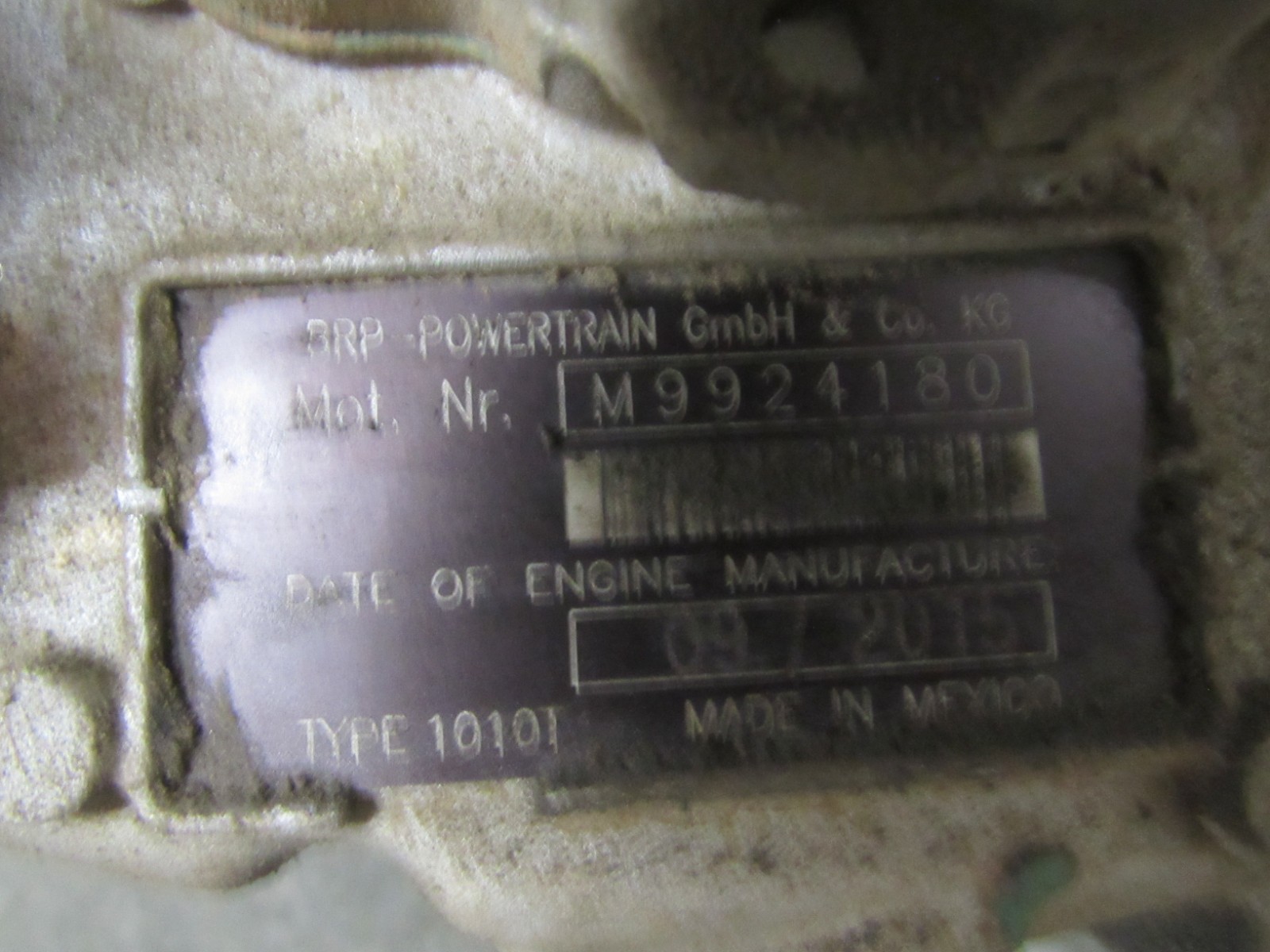 16 CAN-AM MAVERICK MAX 1000R TURBO ENGINE MOTOR CASES CRANK HEAD CAMS OEM #1008