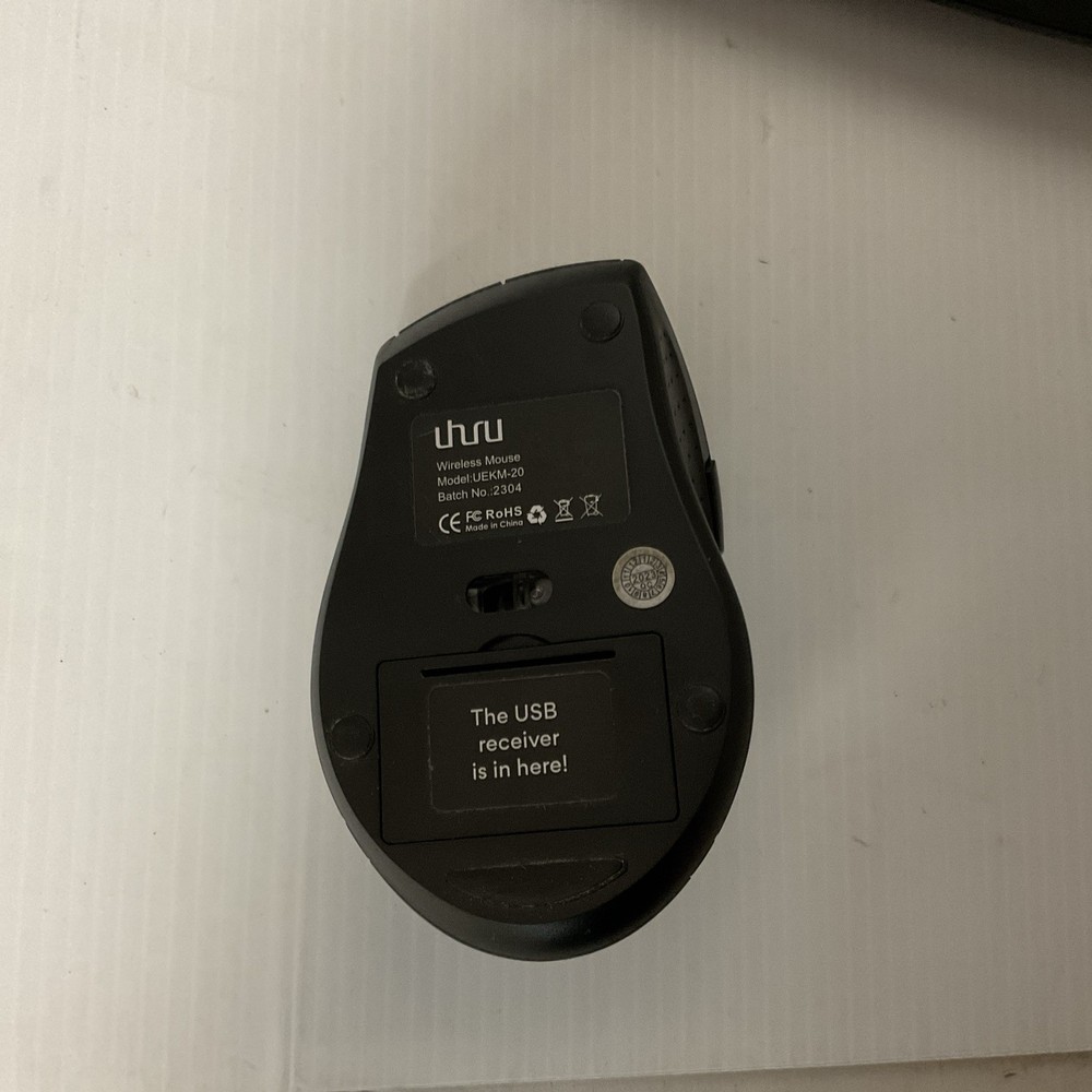 Uhuru UEKM-20 Wireless Ergonomic Keyboard Mouse Combo New Open Box Complete