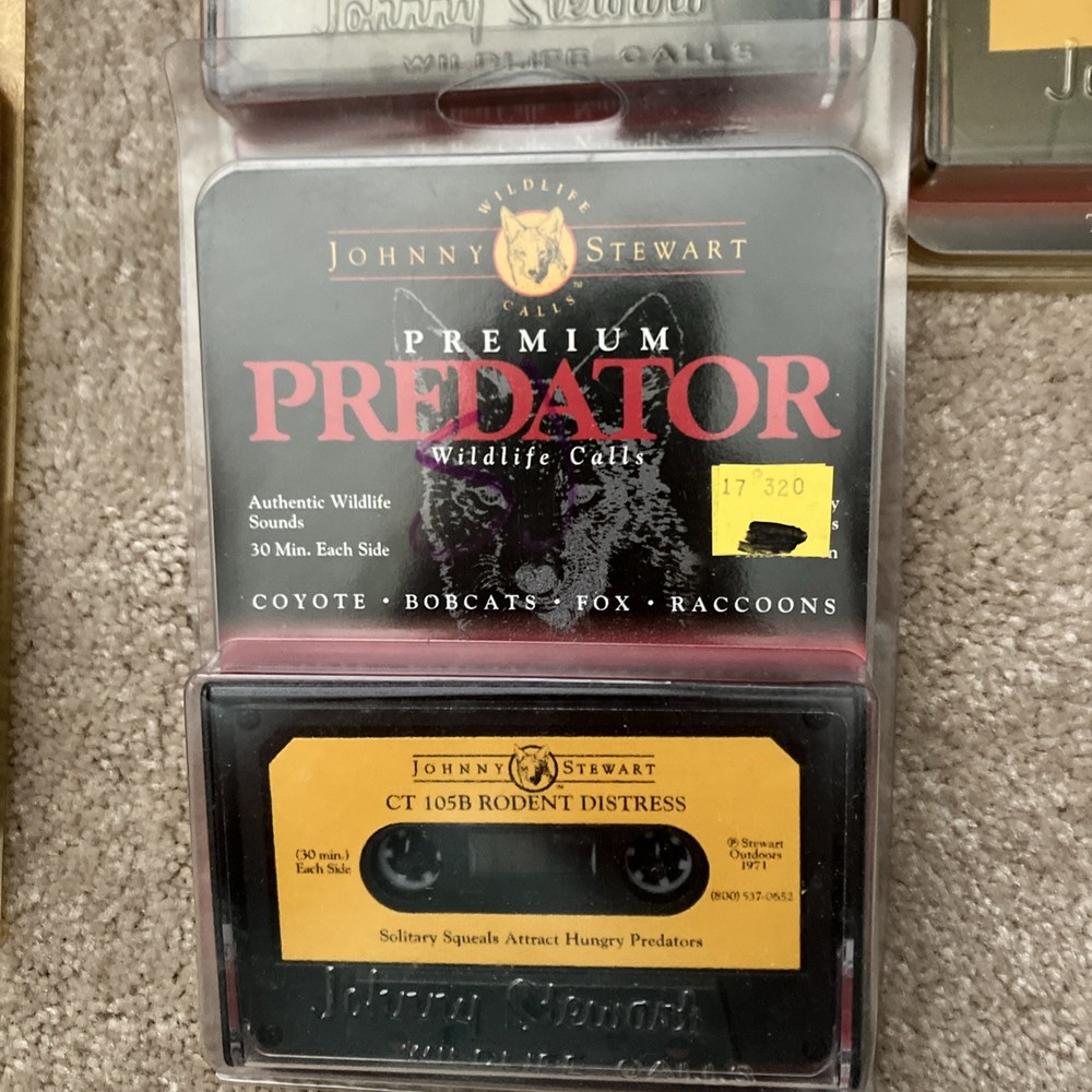 Johnny Stewart Predator Calls 7 Total
