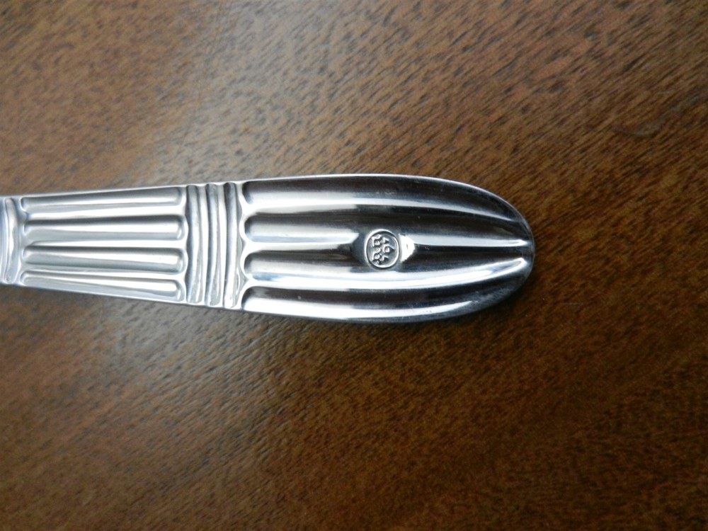 Pfaltzgraff Stainless Flatware STRATA 4Pc Serving Set Spoons Fork Ladle T08