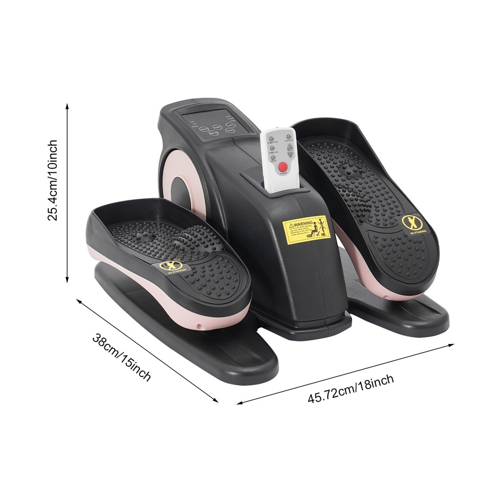 Pedal Exerciser Foot Pedal 60W Exercise Machine Floor Standing+Remote Control