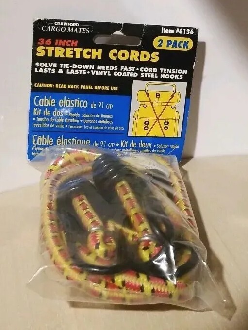 Cargo Mates 36" Stretch Cords 6136 2 Pack