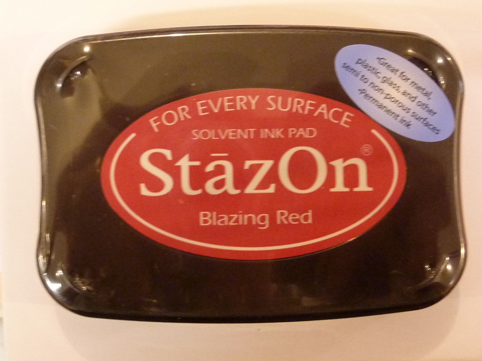 Staz-On Permanent Ink Stamp Pad, Acid Free, Archival, by Tsukineko, your choice