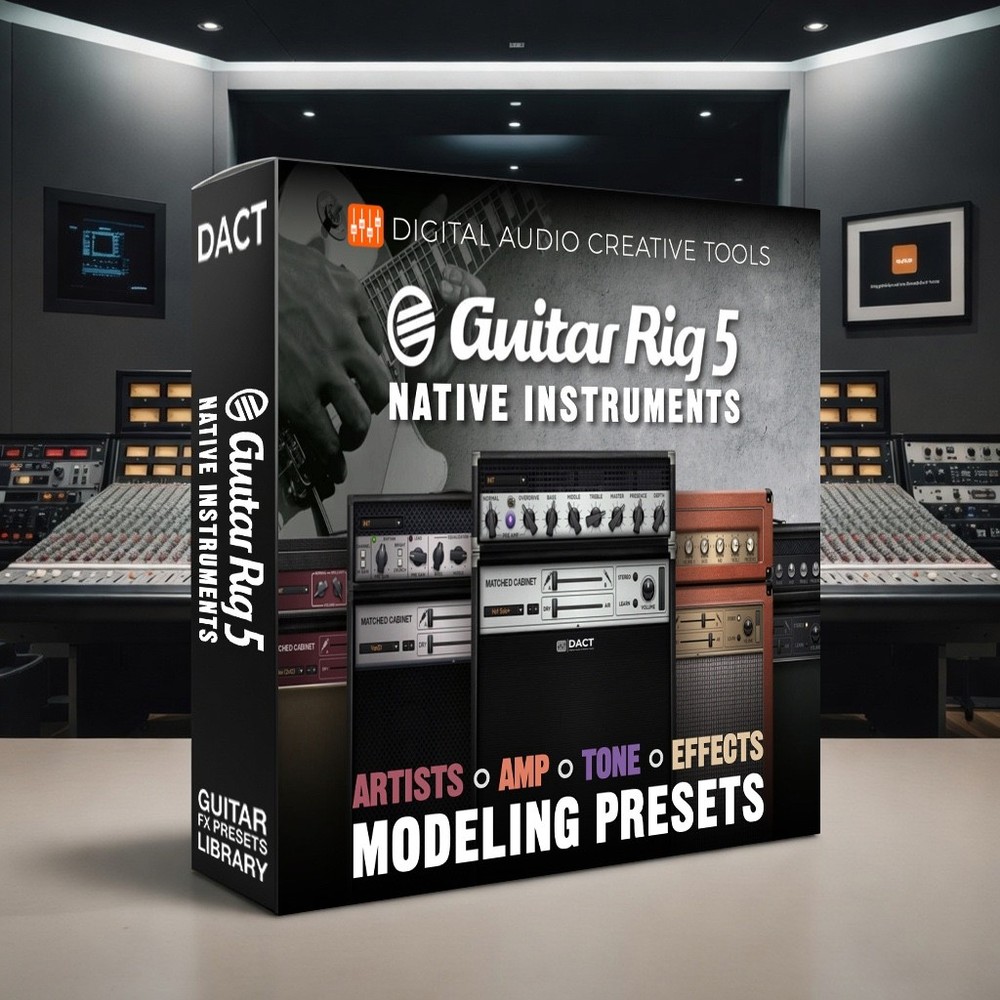 Native Instruments Guitar Rig 5 Pro Amp Modeling Library