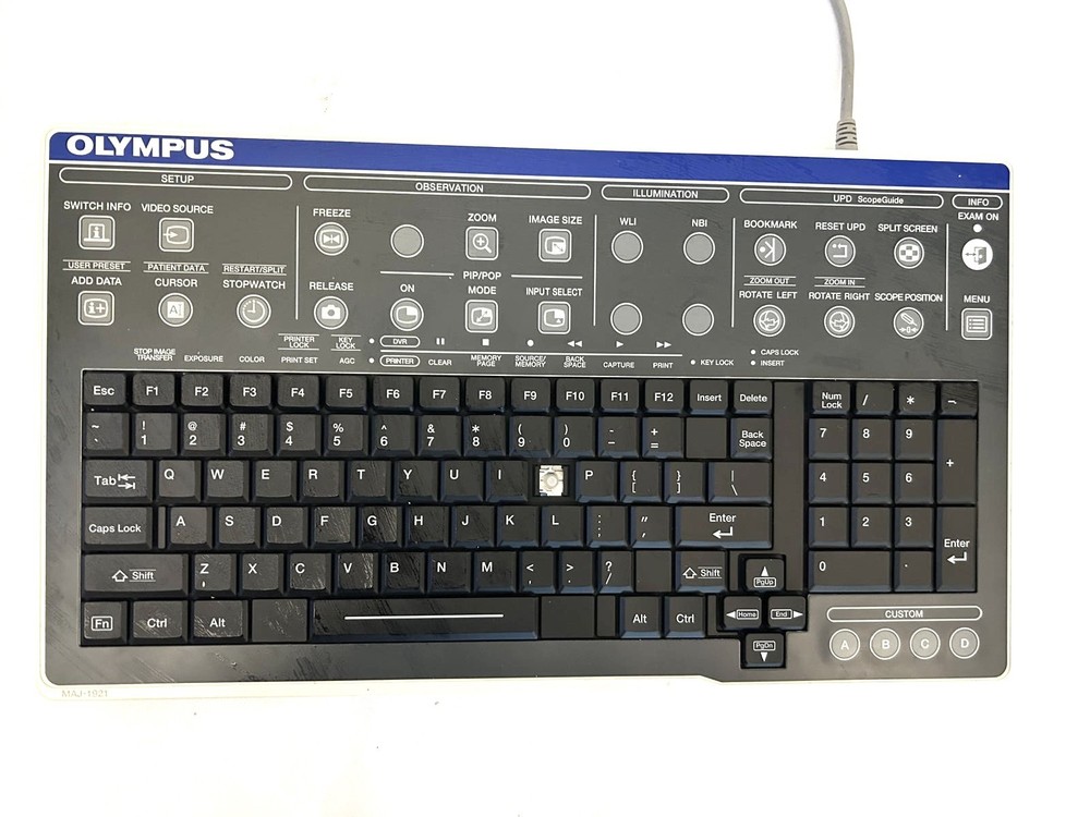 Olympus OTV-S190 video processor with CLV-S190 light source and Keyboard