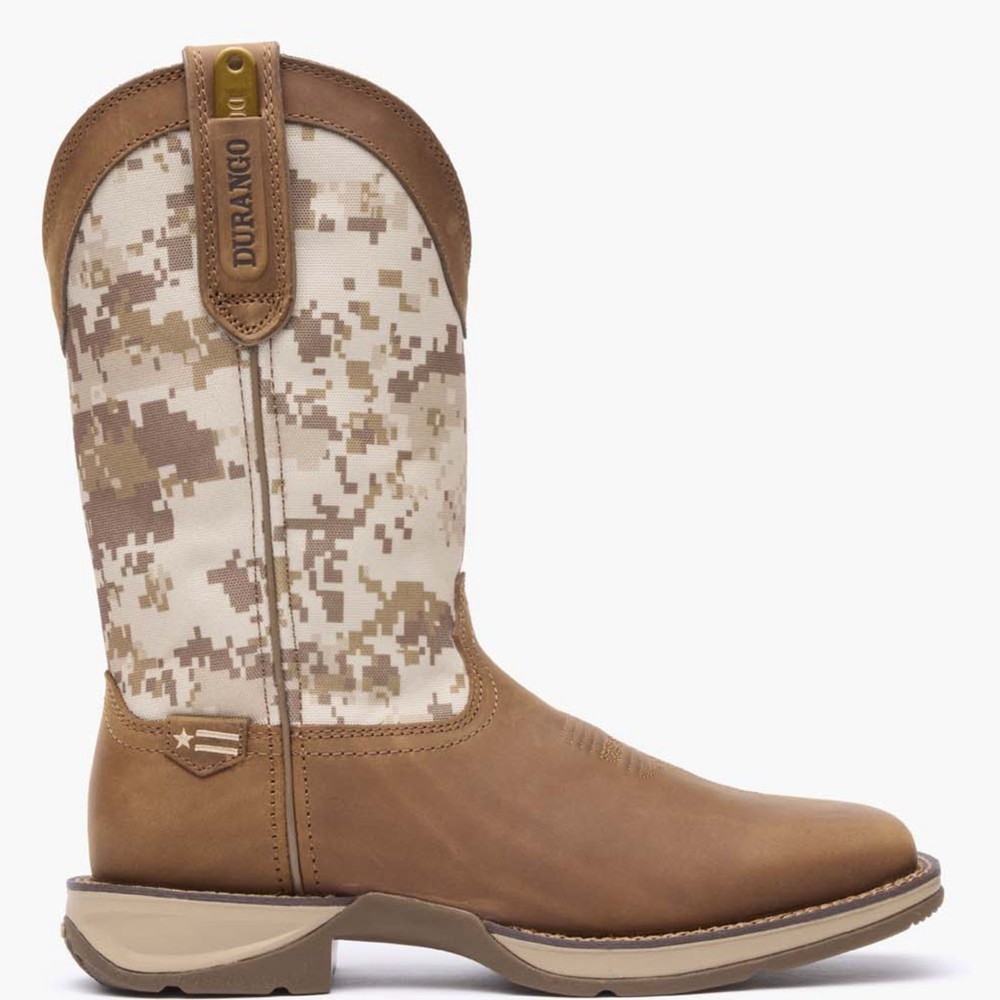 Rebel™ by Durango® Desert Camo Pull-on Western Boot