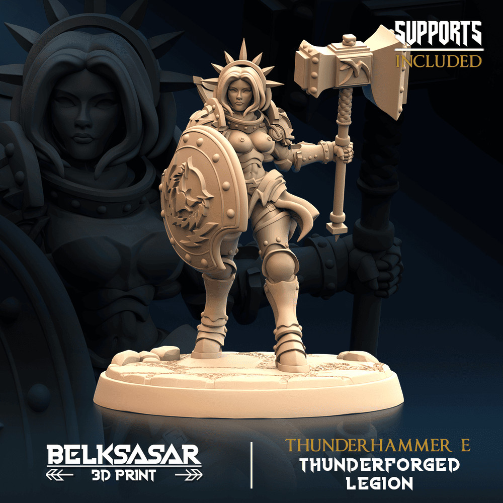 THUNDERFORGED LEGION THUNDERHAMMERS (NSFW) (6U)