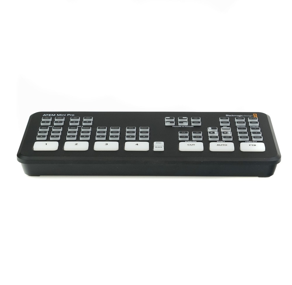 Blackmagic Design ATEM Mini Pro HDMI Live Stream Switch (Black) PRO