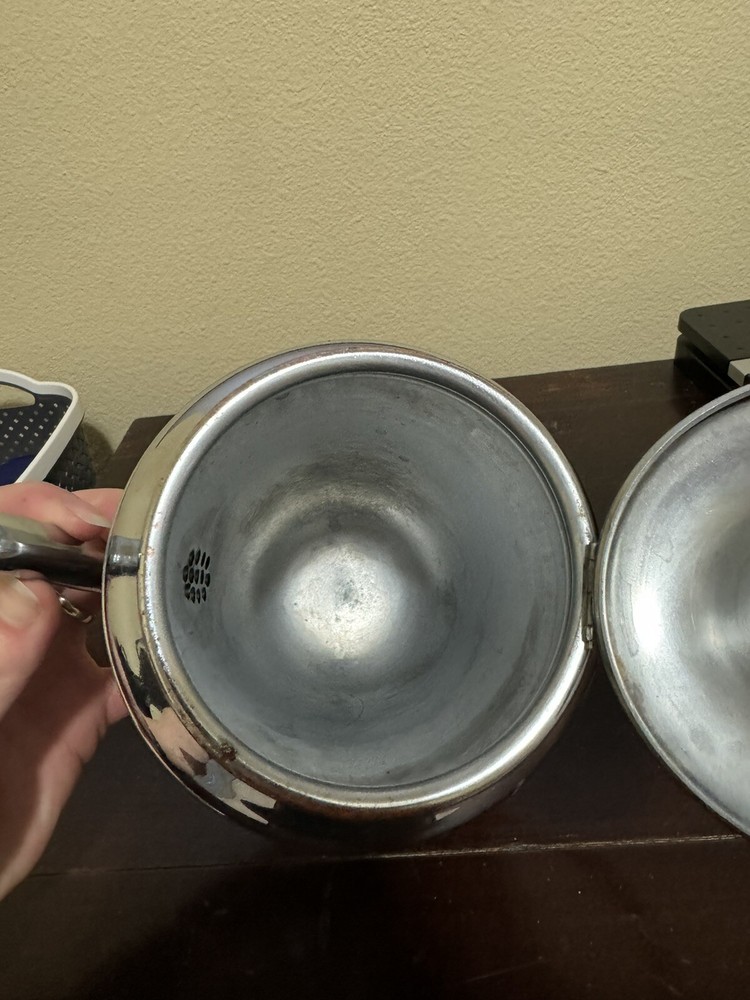 Vintage LB Chrome Plated Coffee Tea Pot Server