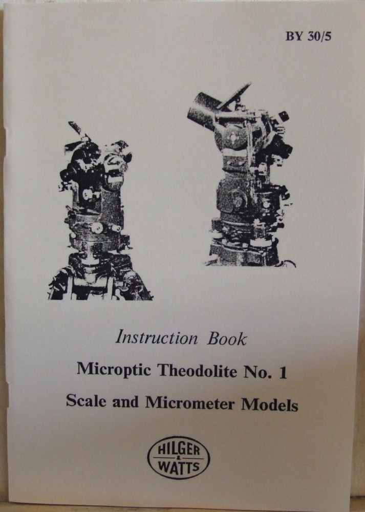 Watts No1 Theodolite Operation    (71)