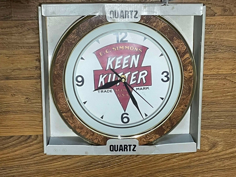 Keen Kutter Electric 11" Wall Clock Battery Operated