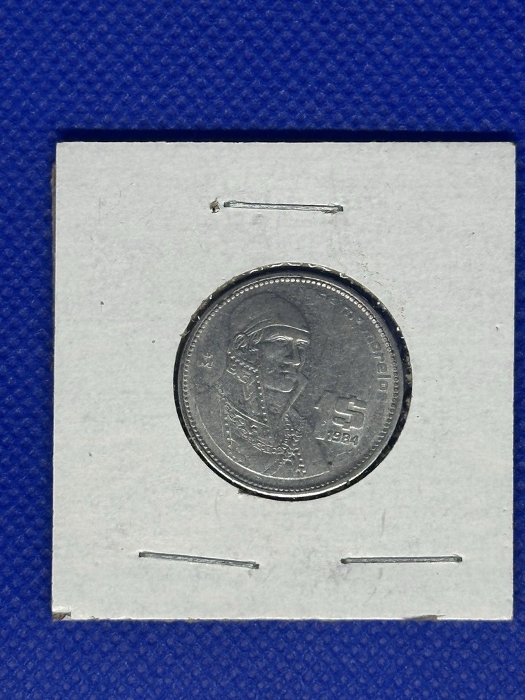 1984 Mexico 1 Peso One