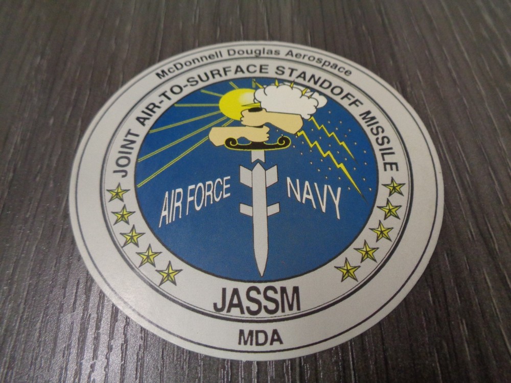 JOINT AIR TO SURFACE STANDOFF MISSLE Decal STICKER