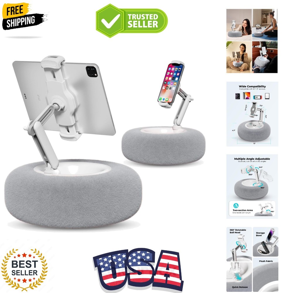 Tablet Stand Pillow, Compatible with 4.7"-13" Phone/Tablet, iPad, iPhone, Sam...