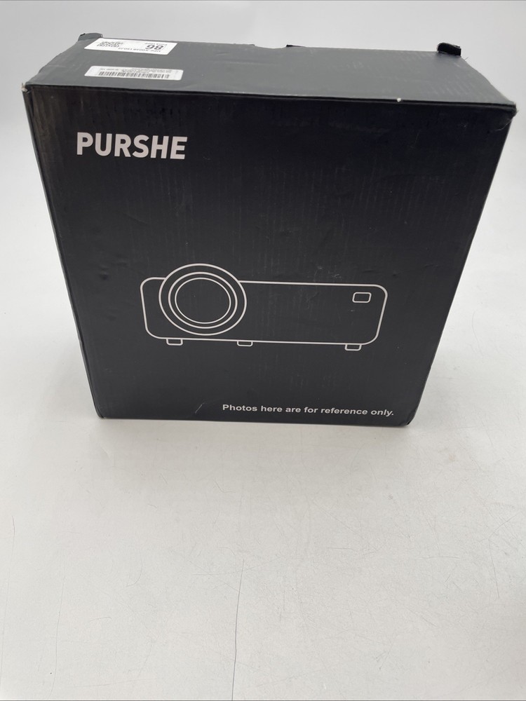 Purshe White Bluetooth / USB Projector OPEN BOX