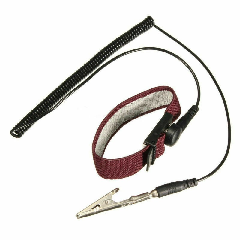Adjustable Anti Static ESD Wrist Strap Discharge Ground Bracelet Electronic E