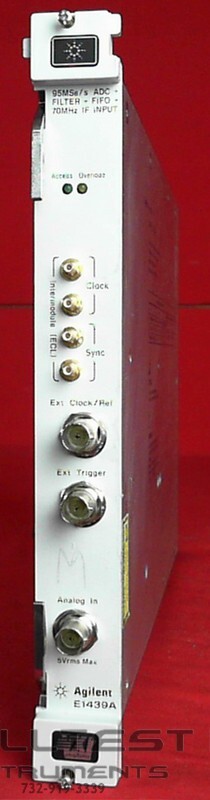 HP/Agilent E1439A-001 100MSa/s Digitizer