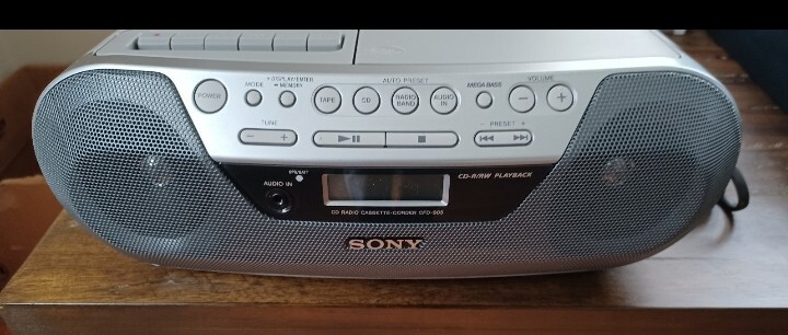 (SONY) CD-R/RW PLAYBACK CD PlayerBoombox.