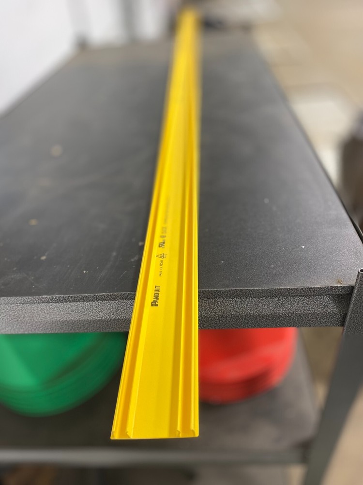 PVC Panduit Cable Channel Cover Hinged 72"