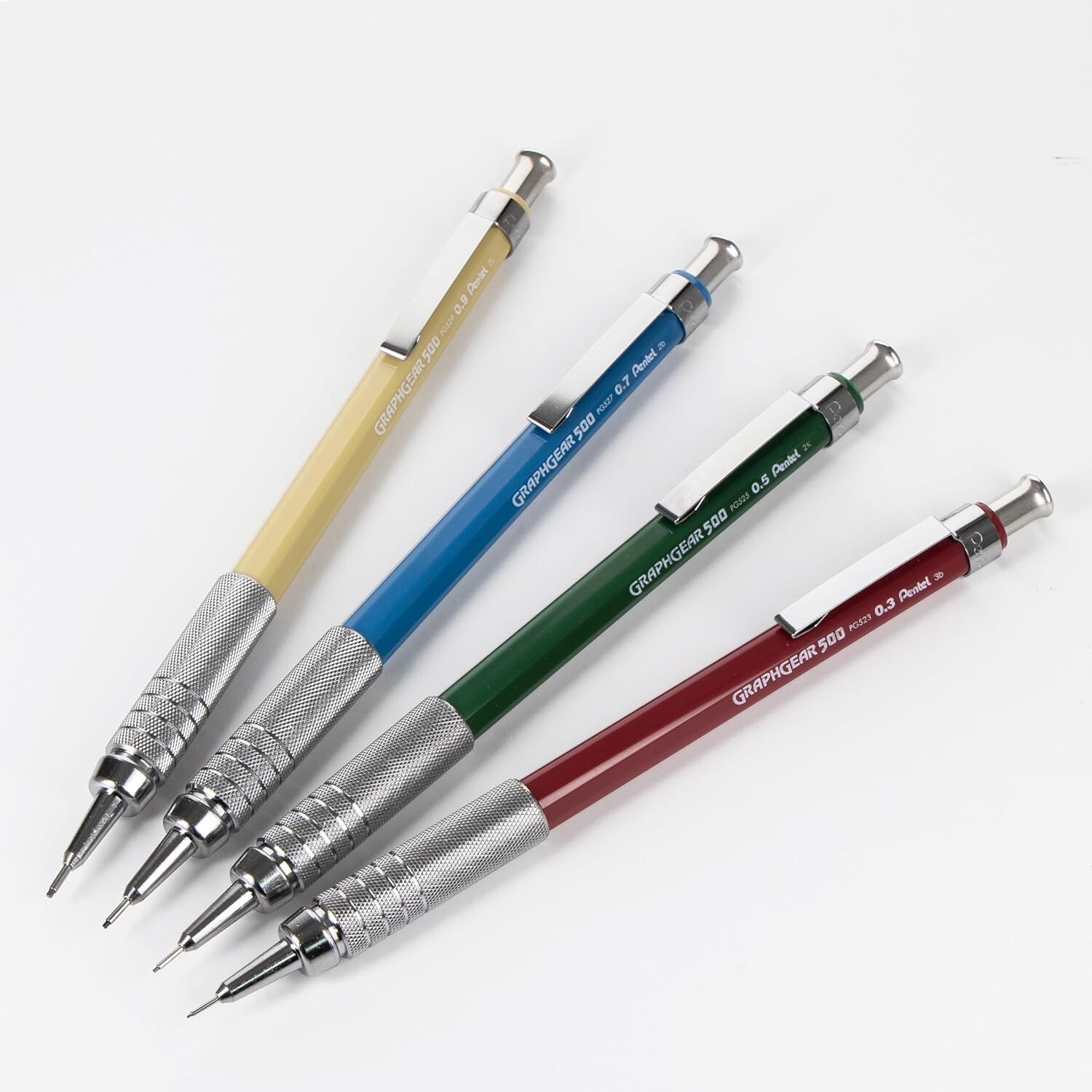 Pentel GraphGear 500 Limited Edition Mechanical Pencil, Classic Colors Box Set