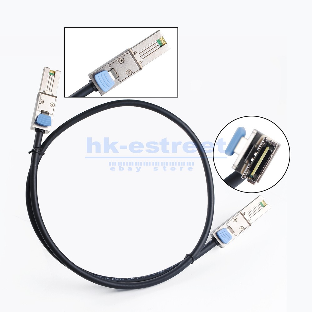 SFF-8088 Mini SAS 26Pin to SFF-8088 SAS 26Pin External Cable Disk Array Line 1M