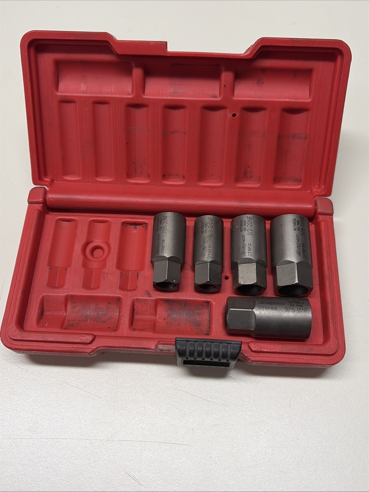 Snap On DTRFS105 (NOW DTRCS105) 5 Piece Deep Well Coarse Thread Chasers Set #9E