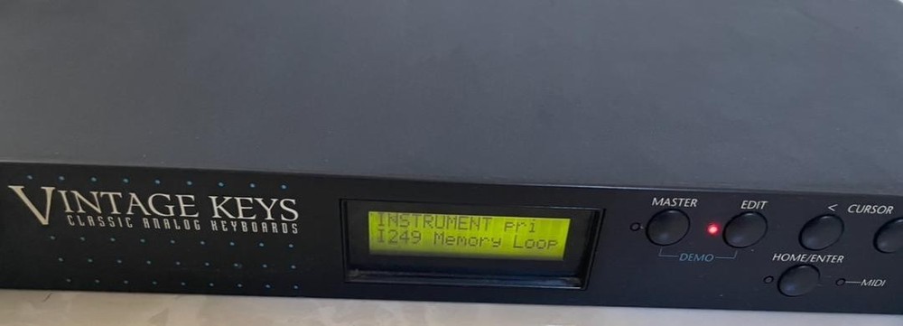 EMU Vintage Keys Rackmount Synthesizer Module MIDI